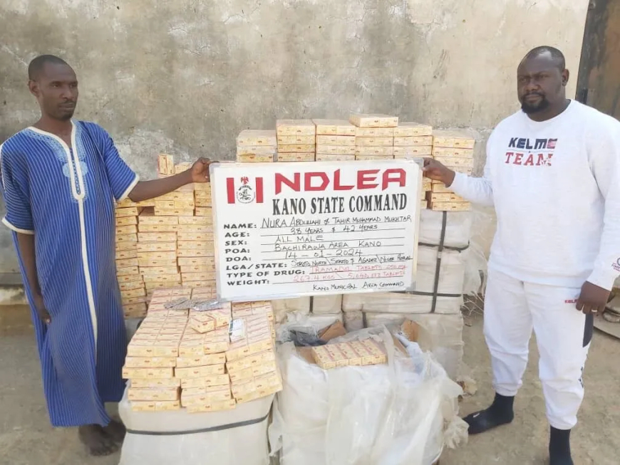 NDLEA arrests owner of tramadol consignment in viral airport video