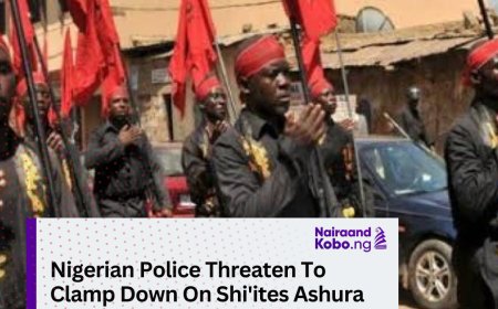 Nigerian Police Threaten To Clamp Down On Shi'ites Ashura Procession In Abuja