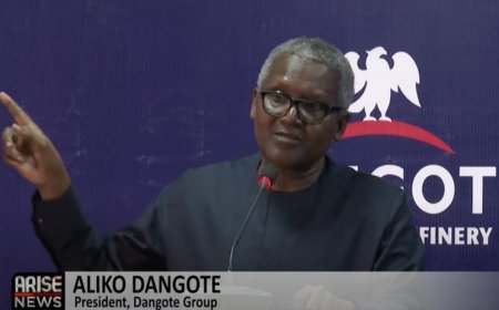 Dangote Refinery Denies Reselling US and Nigerian Crude Due To Operational Issues