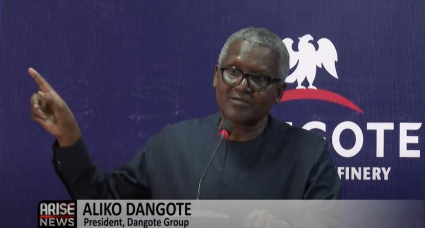 Dangote Refinery Denies Reselling US and Nigerian Crude Due To Operational Issues