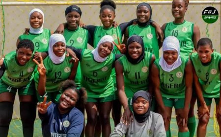 Nigeria’s handball team loses 11-31 to Croatia at federation championship