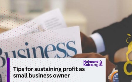 Tips for sustaining profit as small business owner