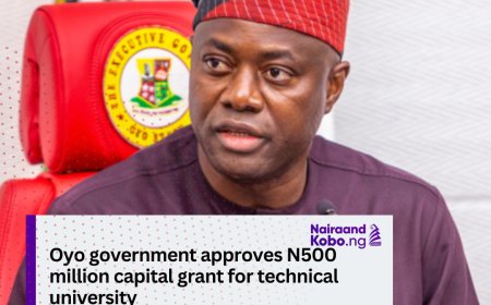 Oyo government approves N500 million capital grant for technical university