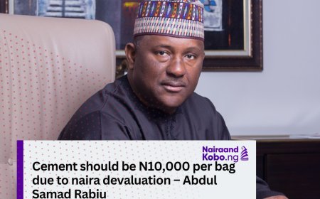 Cement should be N10,000 per bag due to naira devaluation – Abdul Samad Rabiu