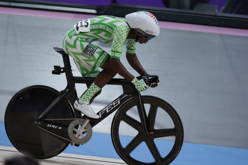 Paris 2024: Nigerian cyclist borrows bicycle from German team at Olympics