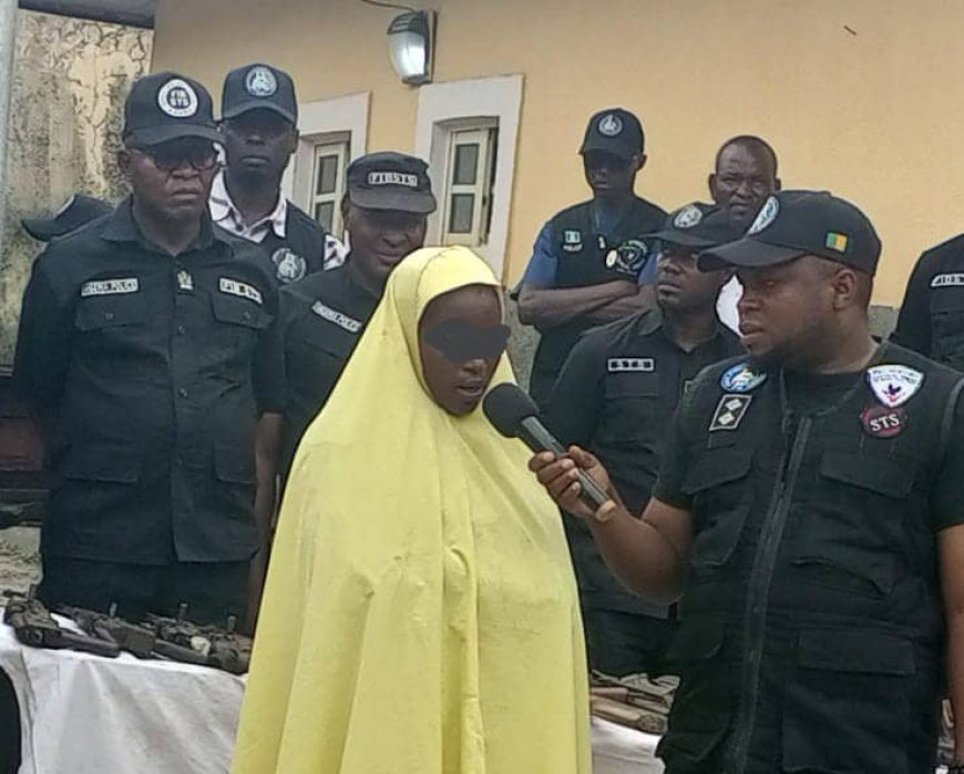 Woman arrested with AK-47 hidden in garri sack