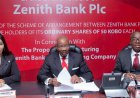 Zenith Bank post N406.8 billion pre-tax profits in Q2, on track to hit N1 trillion profits by year end