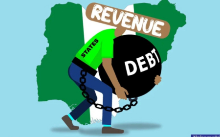 Top 10 Nigerian states with highest external debt service costs in 2024
