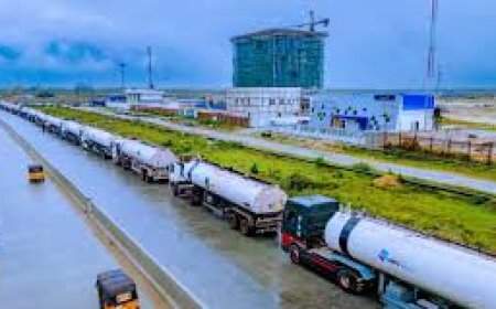 NNPC trucks storm Dangote Refinery to commence lifting of petrol