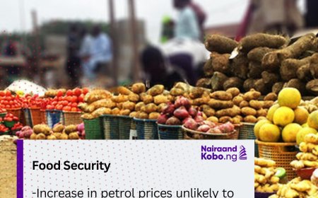 Increase in petrol prices unlikely to affect food inflation- CardinalStone Research