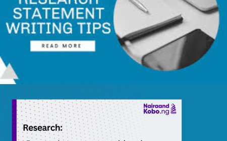 Research statement writing tips