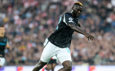 ‘From paying N30 to watch in Akure’ — Boniface pens inspirational message after UCL debut