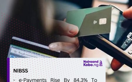 e-Payments Rise By 84.3% To N572trn In 7 Months