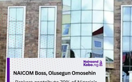 Brokers contribute 70% of Nigeria’s insurance businesses – NAICOM boss