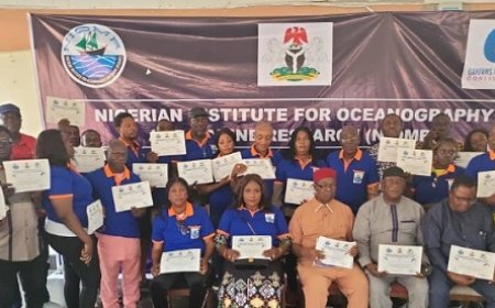 Fish production will boost GDP, says NIOMR, trains 70 fish farmers