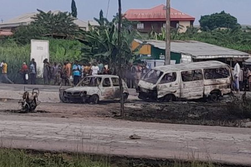 Commuters stranded as petrol tanker explodes in Ibadan - NairaandKobo