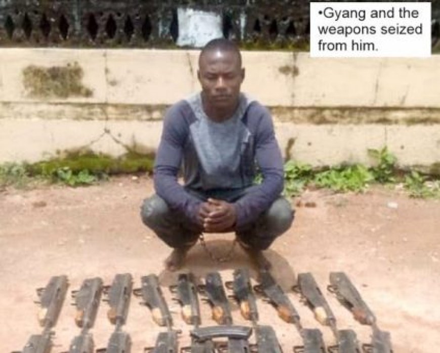 Kaduna Police arrest notorious gunrunner, recover 20 AK-47 rifles