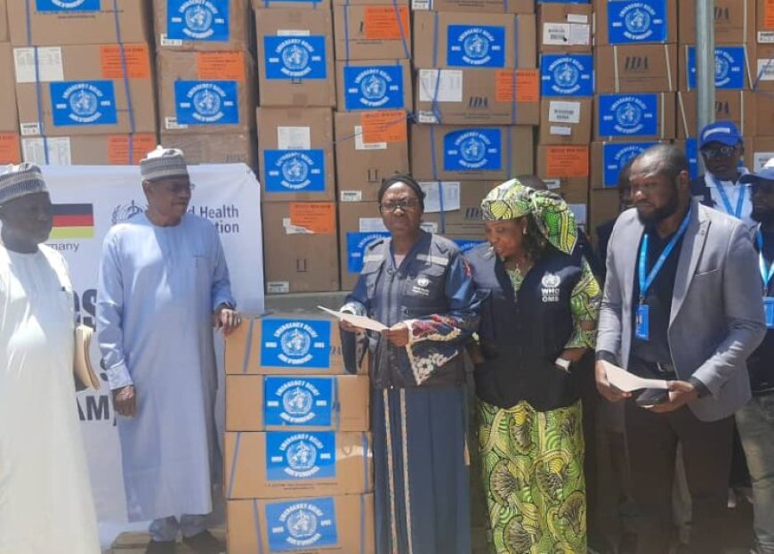 WHO Donates Cholera, Malnutrition Kits To Borno Govt