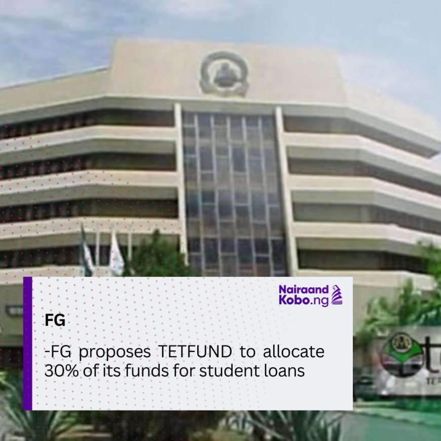 FG proposes TETFUND to allocate 30% of its funds for student loans