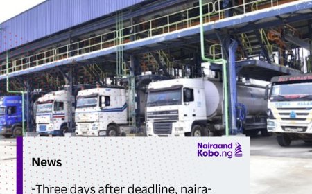 Three days after deadline, naira-for-crude deal yet to begin