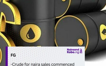 Crude-for-naira sales commenced October 1 – FG