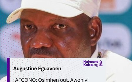 AFCONQ: Osimhen out, Awoniyi returns as Eguavoen names squad for Libya clash