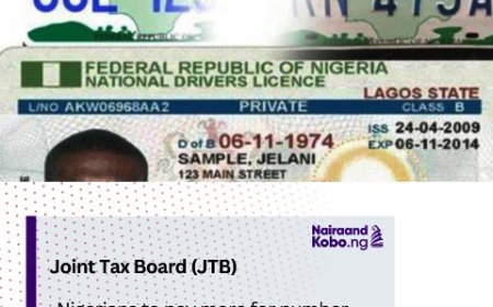 Nigerians To Pay More For Number Plates And Driver’s License From November 1