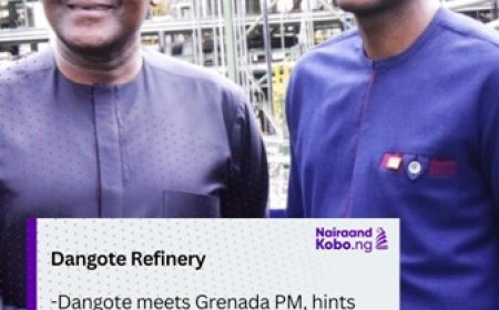 Dangote meets Grenada PM, hints export of petroleum products to the Caribbean