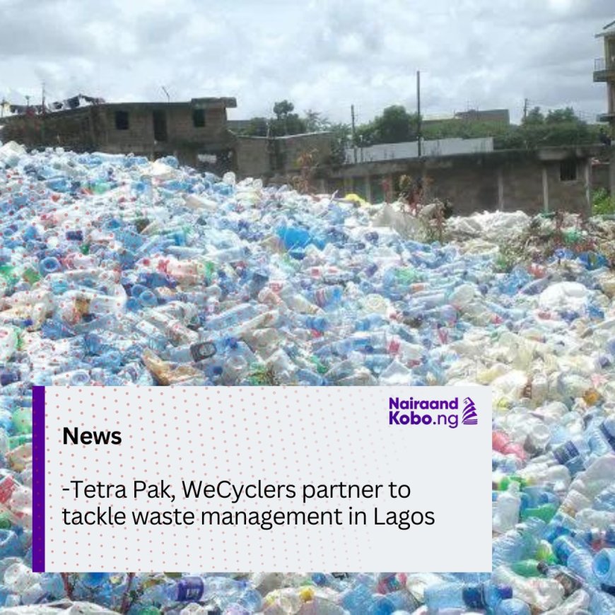 Tetra Pak, WeCyclers partner to tackle waste management in Lagos