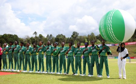 Women’s U-19 cricket W/Cup: Nigeria qualify for Super Six despite defeat to S’Africa