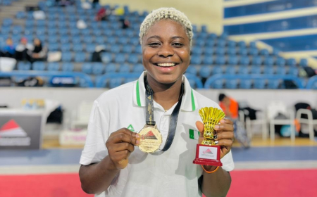Eniola Bolaji wins gold at 2025 para-badminton international championship
