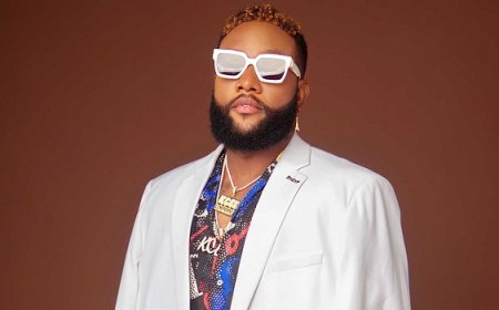 Gov Mbah receives Kcee ahead of Enugu concert
