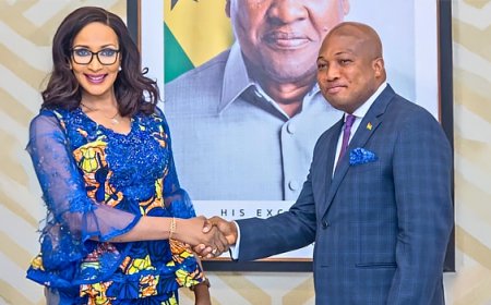 Bianca Ojukwu Meets Ghana’s Foreign Minister Over Anti-Nigerian Protests