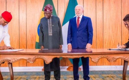 Tinubu secures Petrobras’ return, signs Nigeria–Brazil agreements to boost trade, energy