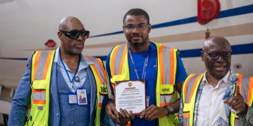 Elin Air achieves Aviation Milestone with historic Bombardier Challenger CL604 maintenance check