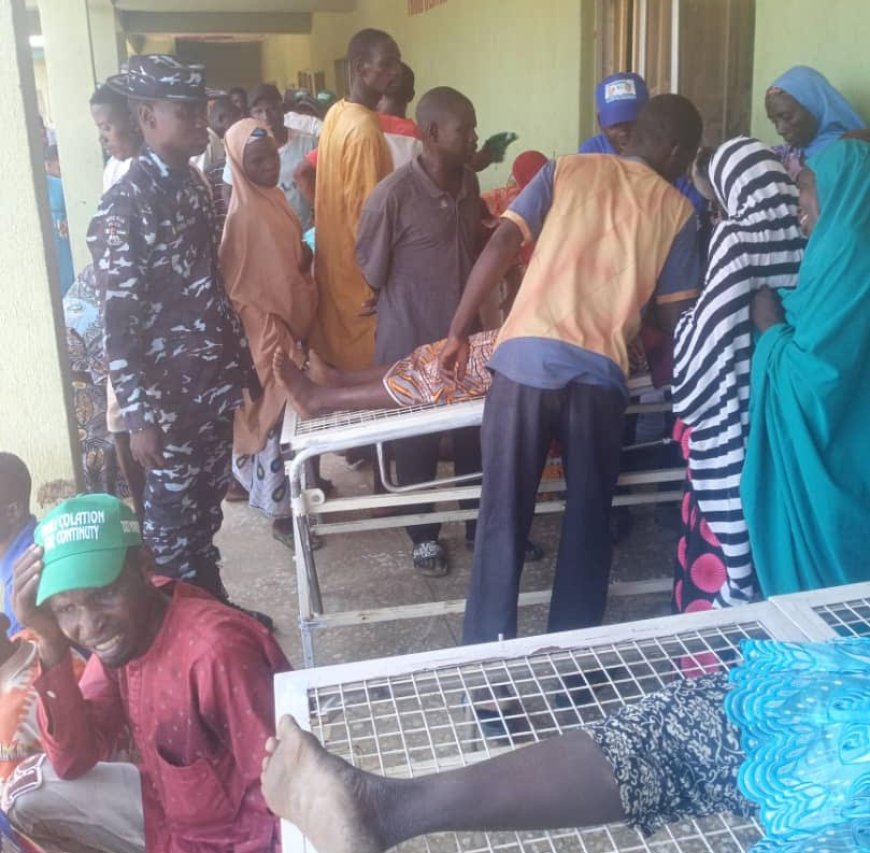 18 injured as car rams into crowd in Jigawa