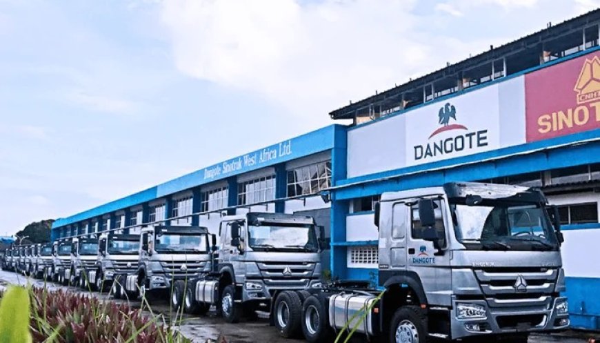 Shipping Crisis Delays Dangote’s 3,550 CNG Trucks, 450 Arrive