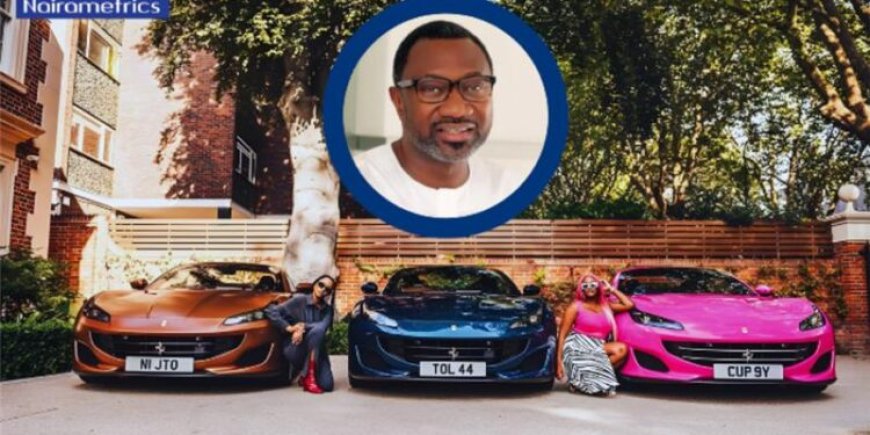 Femi Otedola explains why he spent £810,000 on Ferraris for daughters