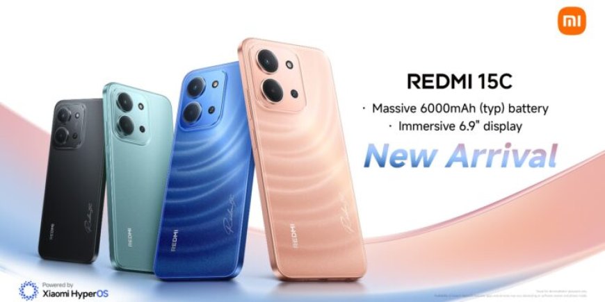 Xiaomi announces official launch of REDMI 15C in Nigeria: A power-packed device built for Nigerian lifestyles