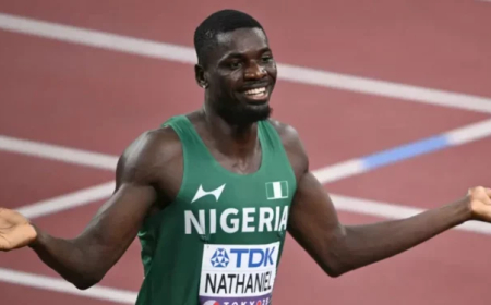 Nathaniel Aims For World 400m Hurdles Podium In Tokyo After Ending 38-year Jinx