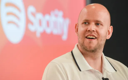 Daniel Ek to become Spotify’s chairman as streaming platform names new co-CEOs