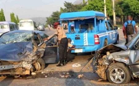 Road crashes in Nigeria rise 9.4% in Q2 2025, male deaths dominate – NBS