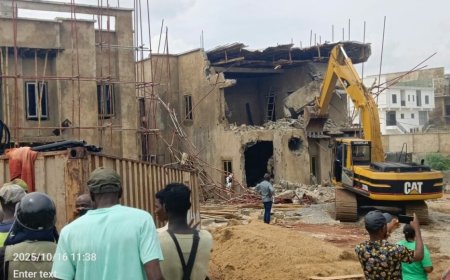FCTA Demolishes Multi-million Naira Estate
