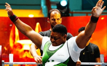 Oluwafemiayo breaks para-powerlifting record again, wins fourth world title