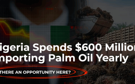 Nigeria spends $600 million importing palm oil yearly; is there an opportunity here?