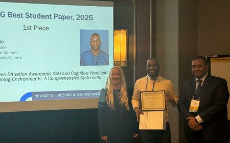 Nigerian researcher wins HFES lecture award