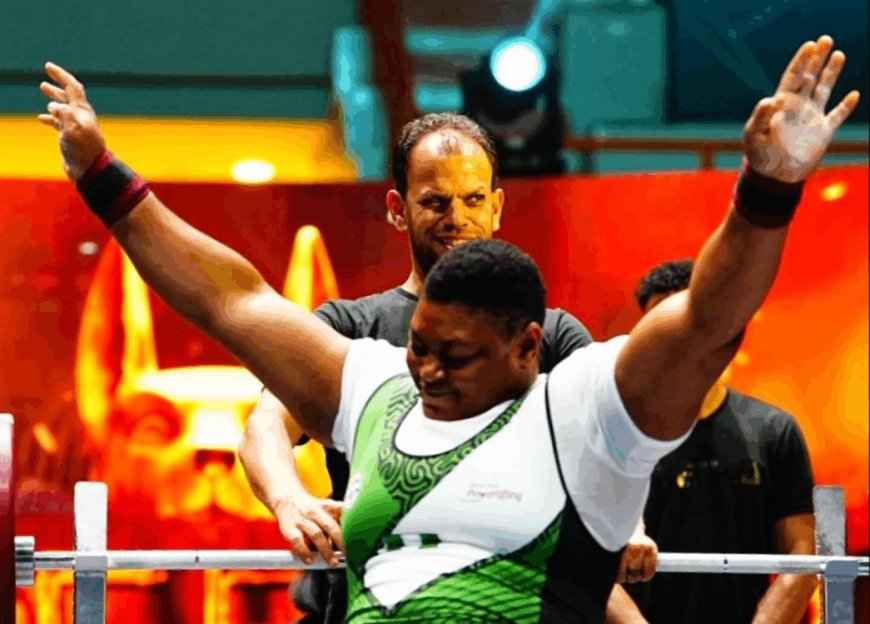 Oluwafemiayo breaks para-powerlifting record again, wins fourth world title