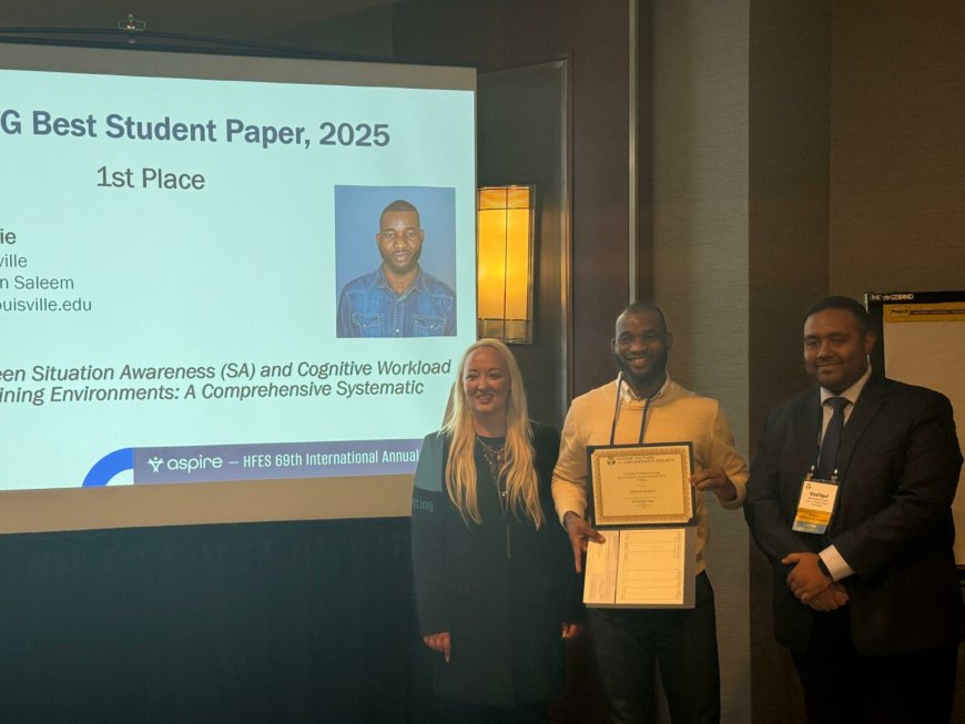 Nigerian researcher wins HFES lecture award