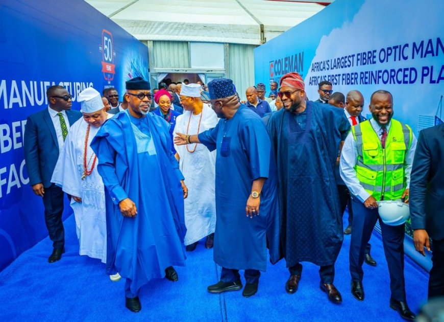 Coleman Wires Launches Africa's Largest Fibre Optic Factory In Nigeria