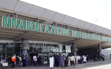 Drama As Abuja Airport Runway Is Briefly Shut After Private Jet Tyre Burst